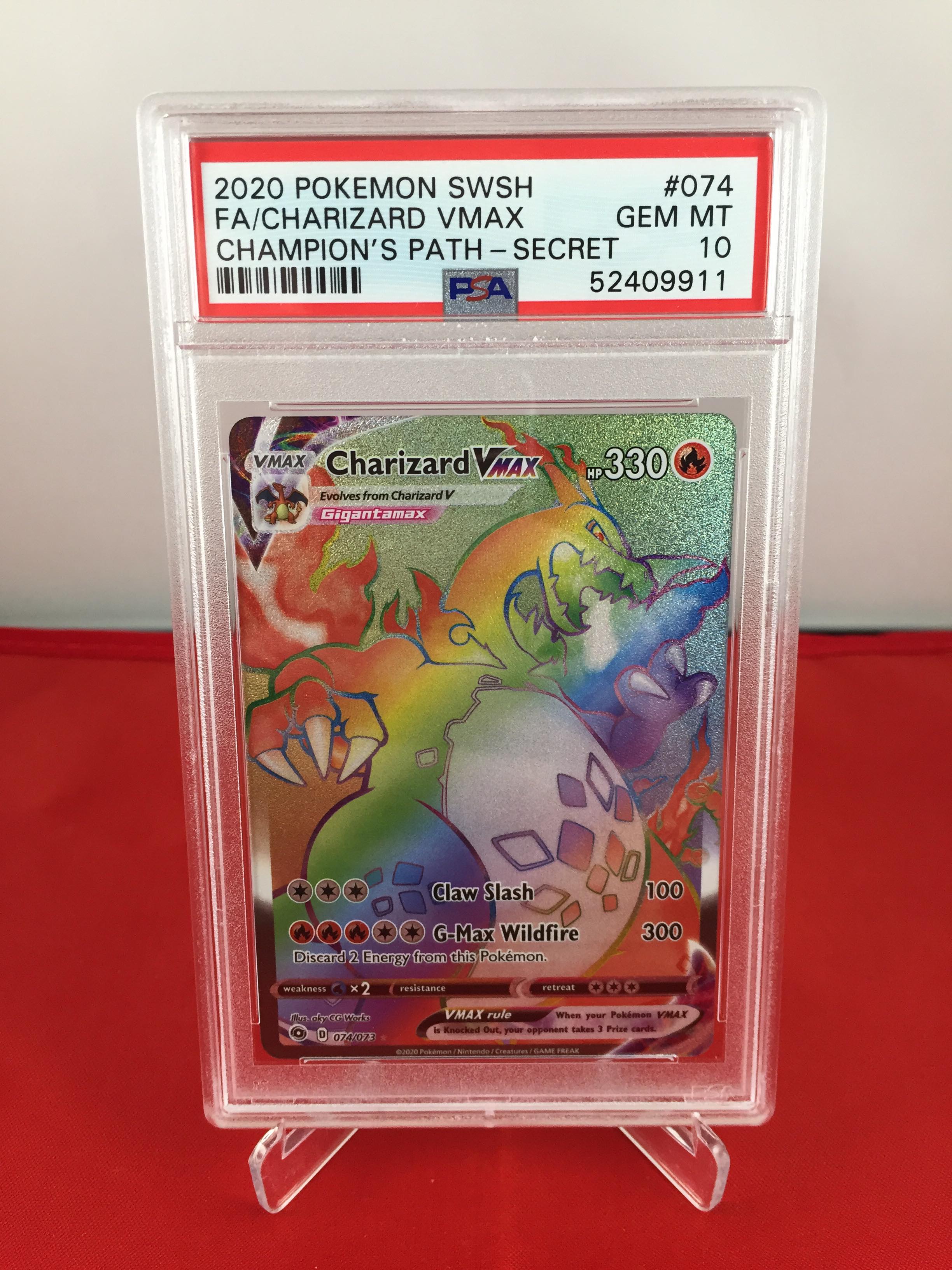 PSA 10 Charizard deals VMax